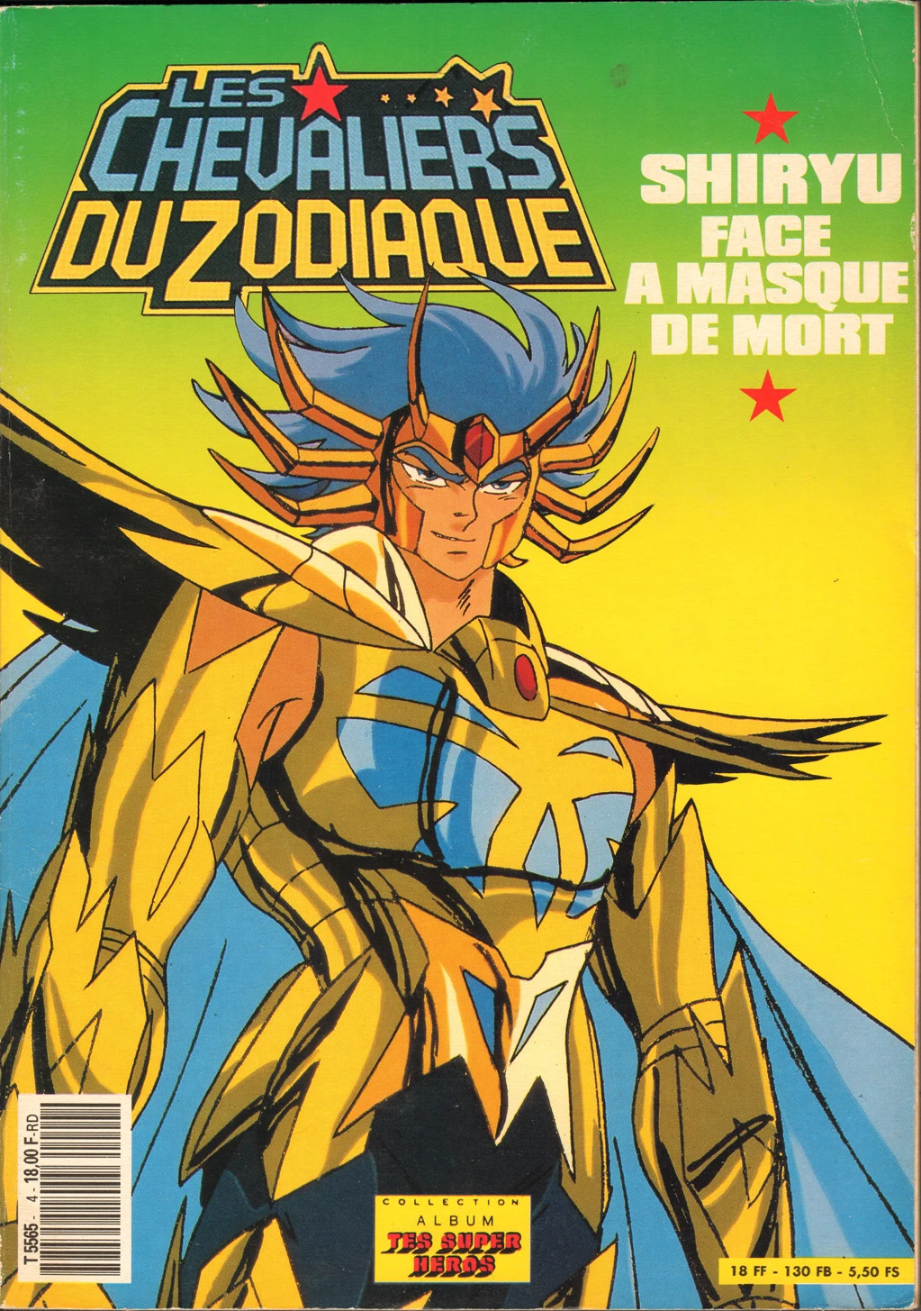 Anime Comics - Album BD SFC 4 - Shiryû face à Masque de Mort