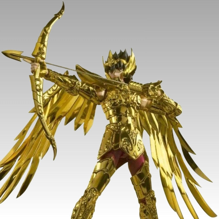 saint cloth crown sagittarius seiya
