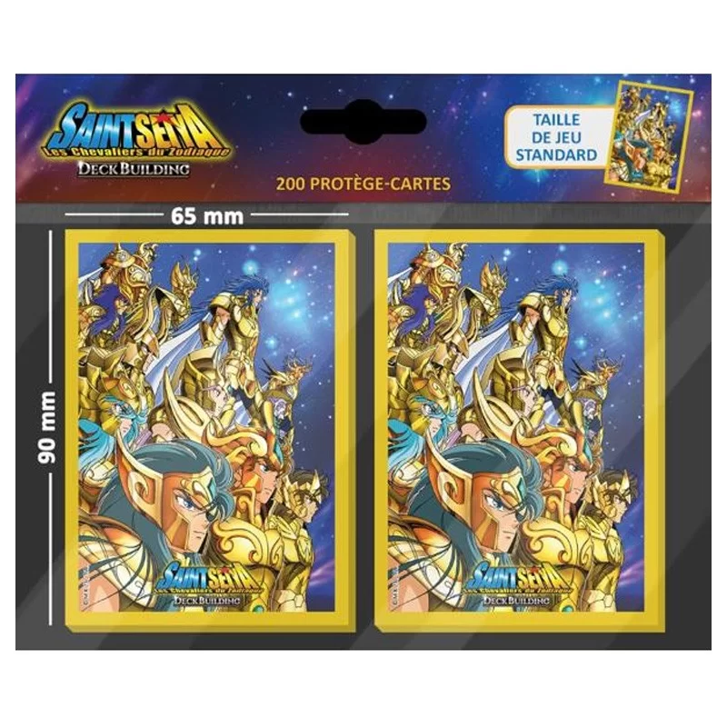 Yoka - Saint Seiya Deckbuilding - Protège-cartes Or